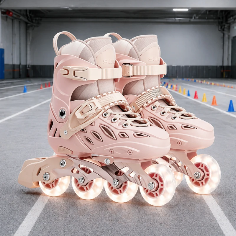 Kids Adjustable Inline Skates Boys Girls Beginner Roller Blades Flash Wheels Outdoor Skating Shoes Safe Brake Durable Comfort
Kids Adjustable Inline Skates Boys Girls Beginner Roller Blades Flash Wheels Outdoor Skating Shoes Safe Brake Durable Comfort