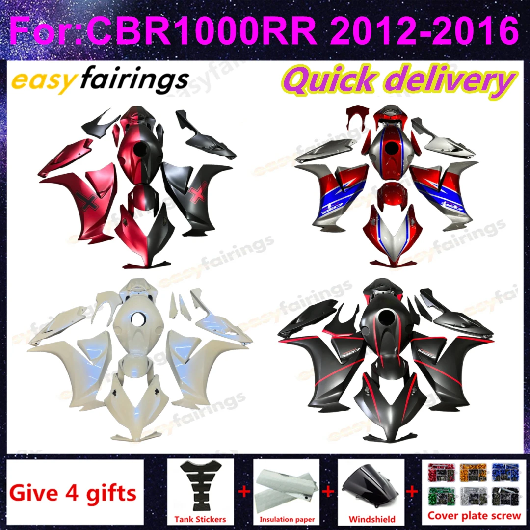 Aftermarket Full Motorcycle Bodywork Fairings Complete Kit Fit For CBR1000RR CBR 1000RR 2012 2013 2014 2015 2016 Body Parts
Aftermarket Full Motorcycle Bodywork Fairings Complete Kit Fit For CBR1000RR CBR 1000RR 2012 2013 2014 2015 2016 Body Parts