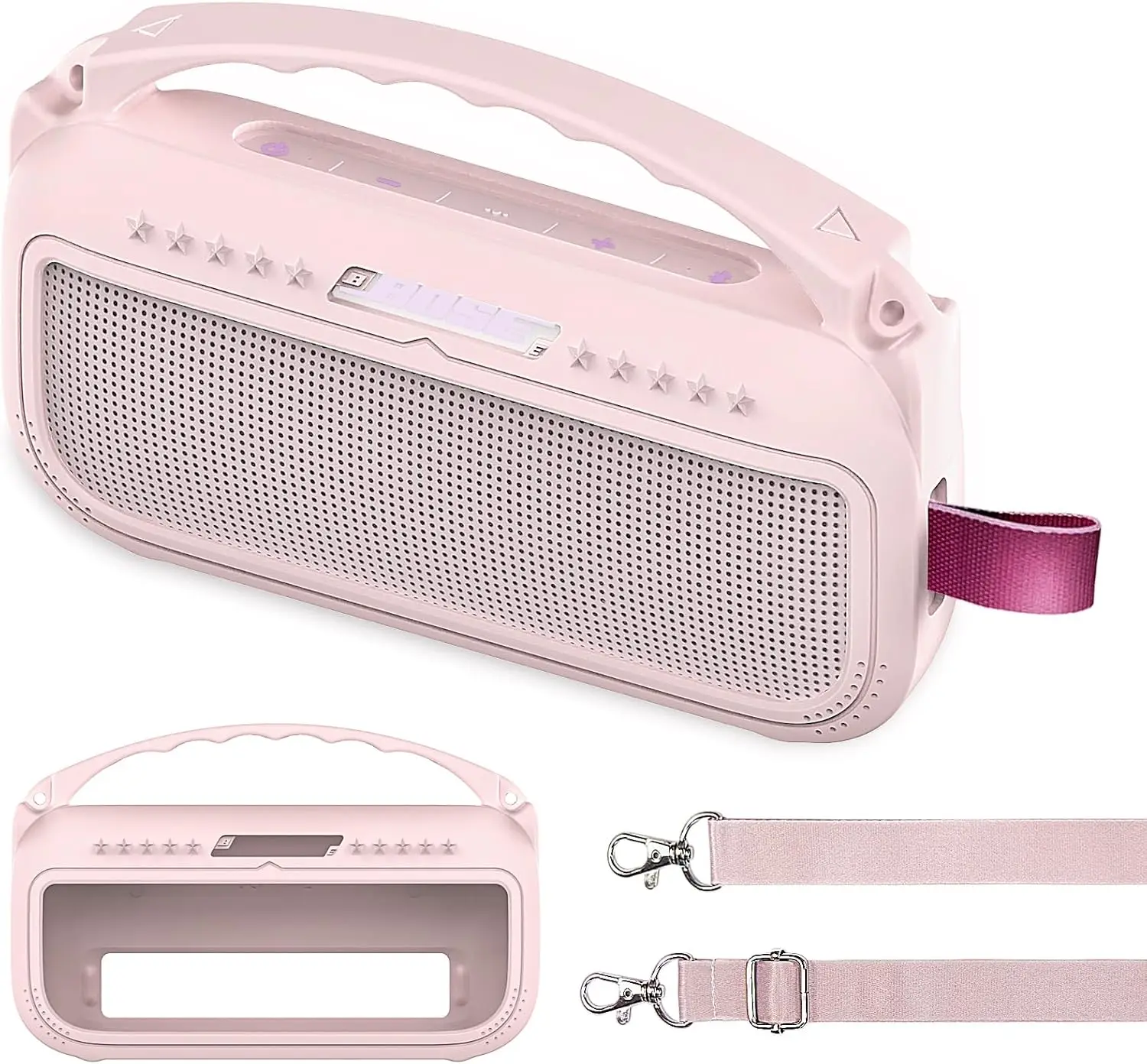 2nd Gen Silicone Cover Compatible with Bose SoundLink Flex 1nd/2nd Gen/Bose SoundLink Flex Portable Speaker
2nd Gen Silicone Cover Compatible with Bose SoundLink Flex 1nd/2nd Gen/Bose SoundLink Flex Portable Speaker