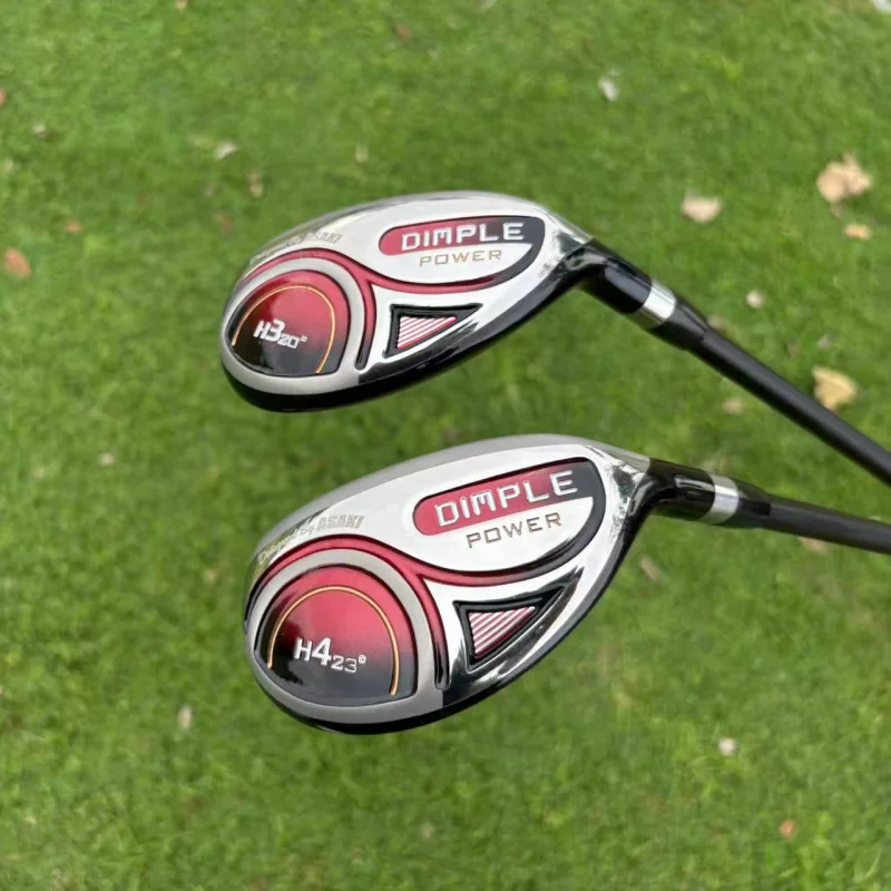 Golf clubs, Golf Hybrid Clubs, Model 3/4/5. Alloy construction, carbon fiber shaft in red and white color scheme. Right-handed g
Golf clubs, Golf Hybrid Clubs, Model 3/4/5. Alloy construction, carbon fiber shaft in red and white color scheme. Right-handed g