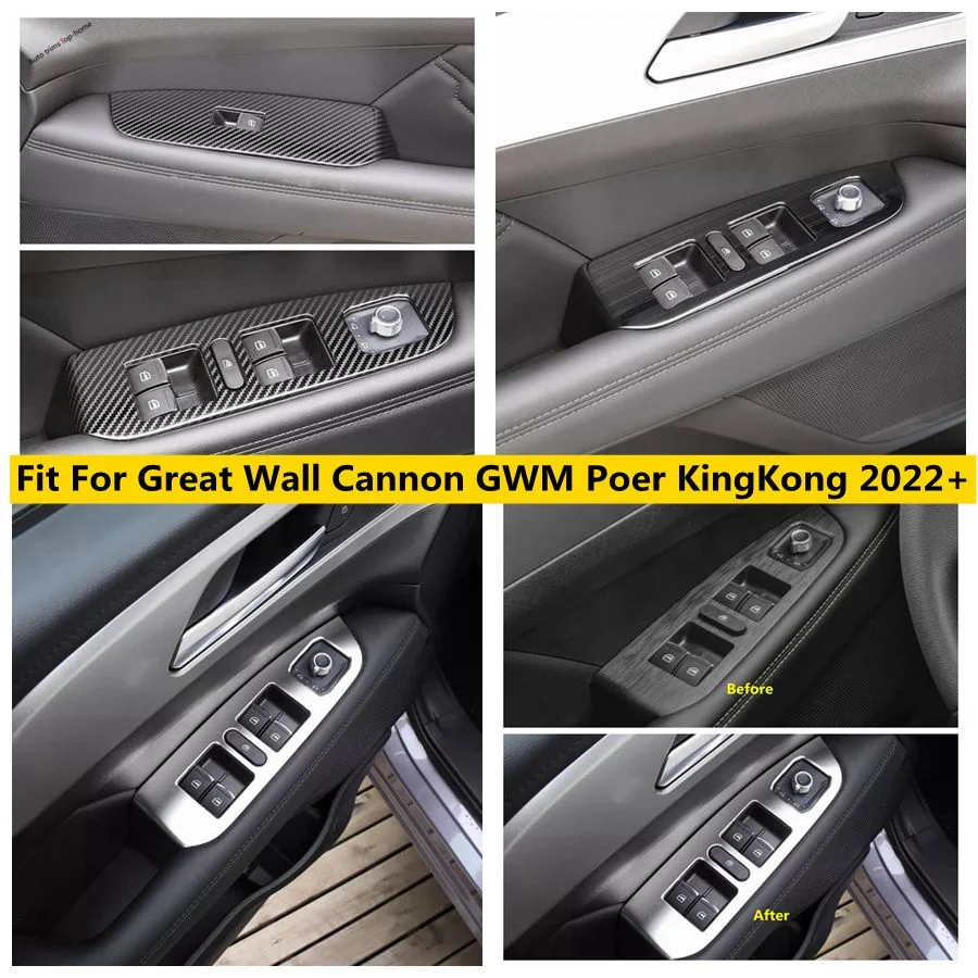 Door Handle Holder Window Glass Lift Button Cover Trim Switch Open Close Fit For Great Wall Cannon GWM Poer KingKong 2022 2023
Door Handle Holder Window Glass Lift Button Cover Trim Switch Open Close Fit For Great Wall Cannon GWM Poer KingKong 2022 2023