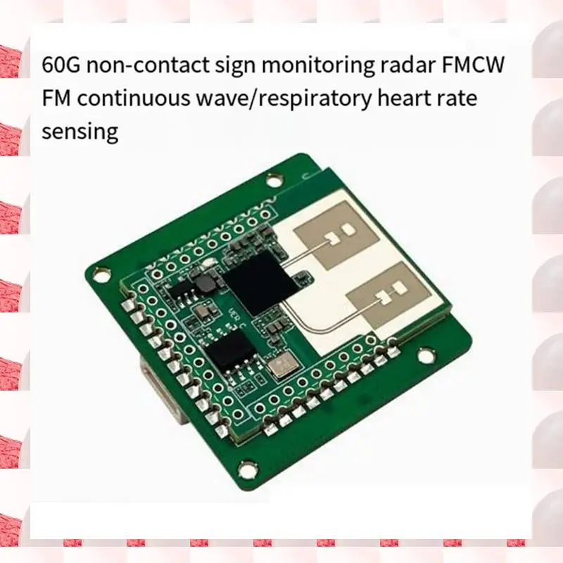 ABGN Новый LD6002H 60G Радарный модуль обнаружения дыхания и сердцебиения младенцев Бесконтактный интеллектуальный мониторинг
ABGN Новый LD6002H 60G Радарный модуль обнаружения дыхания и сердцебиения младенцев Бесконтактный интеллектуальный мониторинг