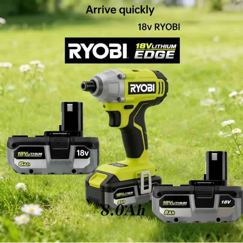 Universal Fit RYOBI ONE+ 18V Lithium Battery, 8.0Ah Large Capacity Lithium Ion, General Use for RYOBI ONE+ Power Tool Series
Universal Fit RYOBI ONE+ 18V Lithium Battery, 8.0Ah Large Capacity Lithium Ion, General Use for RYOBI ONE+ Power Tool Series