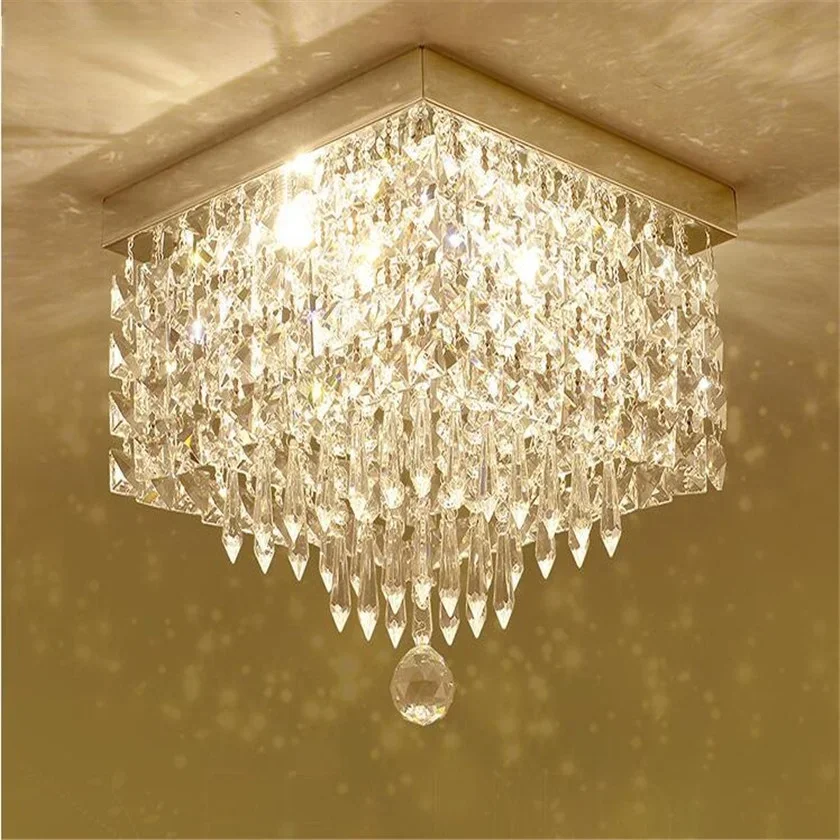 Modern crystal led Chandeliers Lighting square LED lamps Lustre For Living Room Crystal LED chandelier Ceiling Lamp luminaire
Modern crystal led Chandeliers Lighting square LED lamps Lustre For Living Room Crystal LED chandelier Ceiling Lamp luminaire