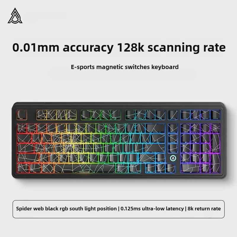 AJAZZ AK980 Max проводная клавиатура с магнитным переключателем и цифровой панелью 8 кГц, частота запуска, горячая замена, пользовательская игровая клавиатура для геймера
AJAZZ AK980 Max проводная клавиатура с магнитным переключателем и цифровой панелью 8 кГц, частота запуска, горячая замена, пользовательская игровая клавиатура для геймера