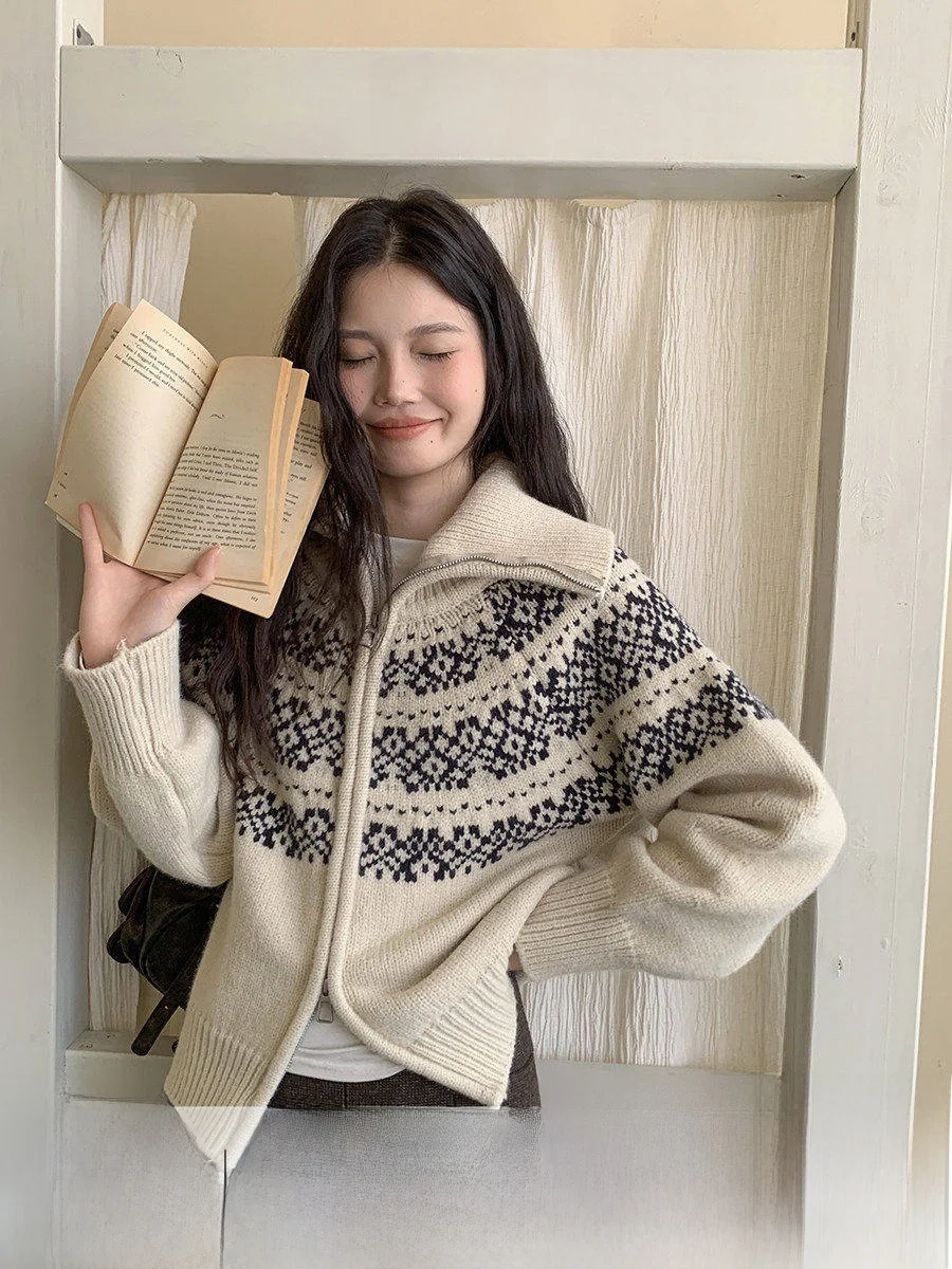 Винтажный кардиган Linyunyun с воротником, женская зимняя модная верхняя одежда, повседневный свободный вязаный свитер с длинными рукавами для тепла
Винтажный кардиган Linyunyun с воротником, женская зимняя модная верхняя одежда, повседневный свободный вязаный свитер с длинными рукавами для тепла