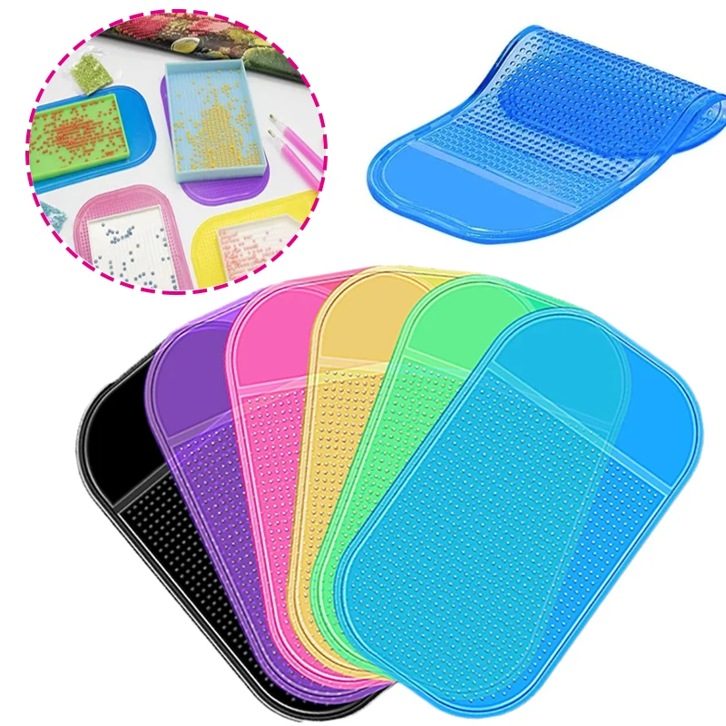 Car Colorful Non-slip Mat Silicone Diamond Plate Mat Car Perfume Fixing Mat Washable Strong Adsorption Self-adhesive Good
Car Colorful Non-slip Mat Silicone Diamond Plate Mat Car Perfume Fixing Mat Washable Strong Adsorption Self-adhesive Good
