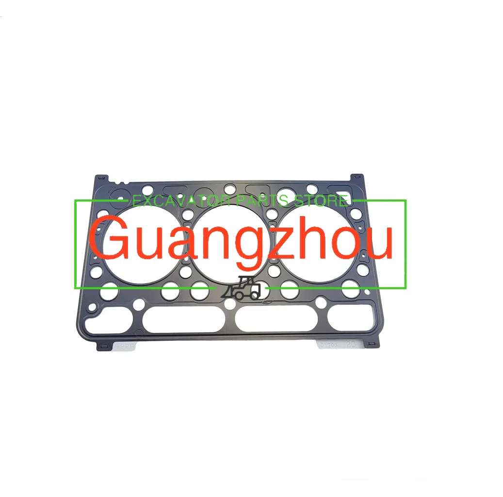 High Quality Steel Cylinder Head Gasket 16487-03310 1G750-03312 Fit for Kubota D1703 Engine Bobcat Tractor 325C 328 329
High Quality Steel Cylinder Head Gasket 16487-03310 1G750-03312 Fit for Kubota D1703 Engine Bobcat Tractor 325C 328 329