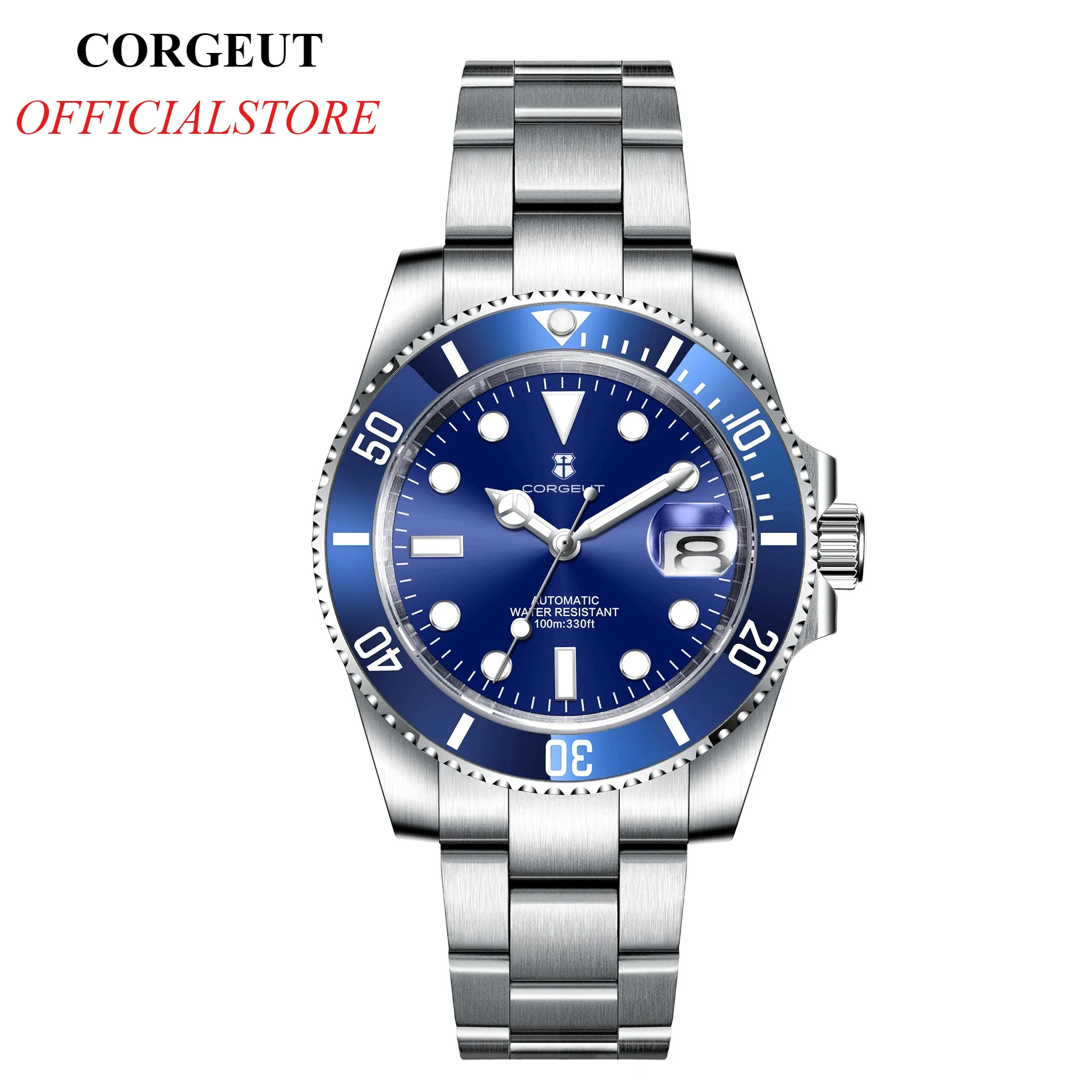 Corgeut NH35&8215 Automatic Men's Watch Sapphire Crystal Ceramic Bezel Diver Dress Watch Luxury Male Timepiece Reloj Hombre
Corgeut NH35&8215 Automatic Men's Watch Sapphire Crystal Ceramic Bezel Diver Dress Watch Luxury Male Timepiece Reloj Hombre
