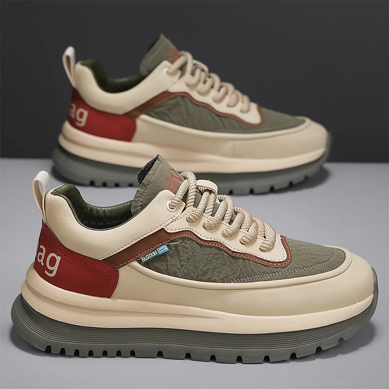 Men's shoes 2025 New Men's Sneakers Non-slip High Top Soft Comfortable Lace-up Original Vulcanize Shoes Running Shoes for Men
Men's shoes 2025 New Men's Sneakers Non-slip High Top Soft Comfortable Lace-up Original Vulcanize Shoes Running Shoes for Men