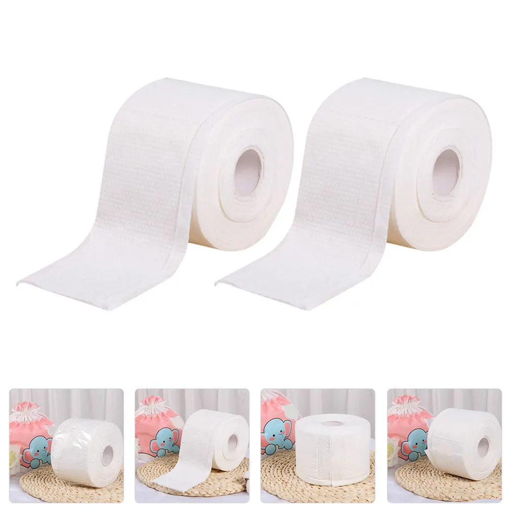 2 Rolls Cotton Disposable Face Towels Soft Facial Tissue Double-Sided Makeup Remover Wipes for Cleansing Remove Makeup Sweat
2 Rolls Cotton Disposable Face Towels Soft Facial Tissue Double-Sided Makeup Remover Wipes for Cleansing Remove Makeup Sweat