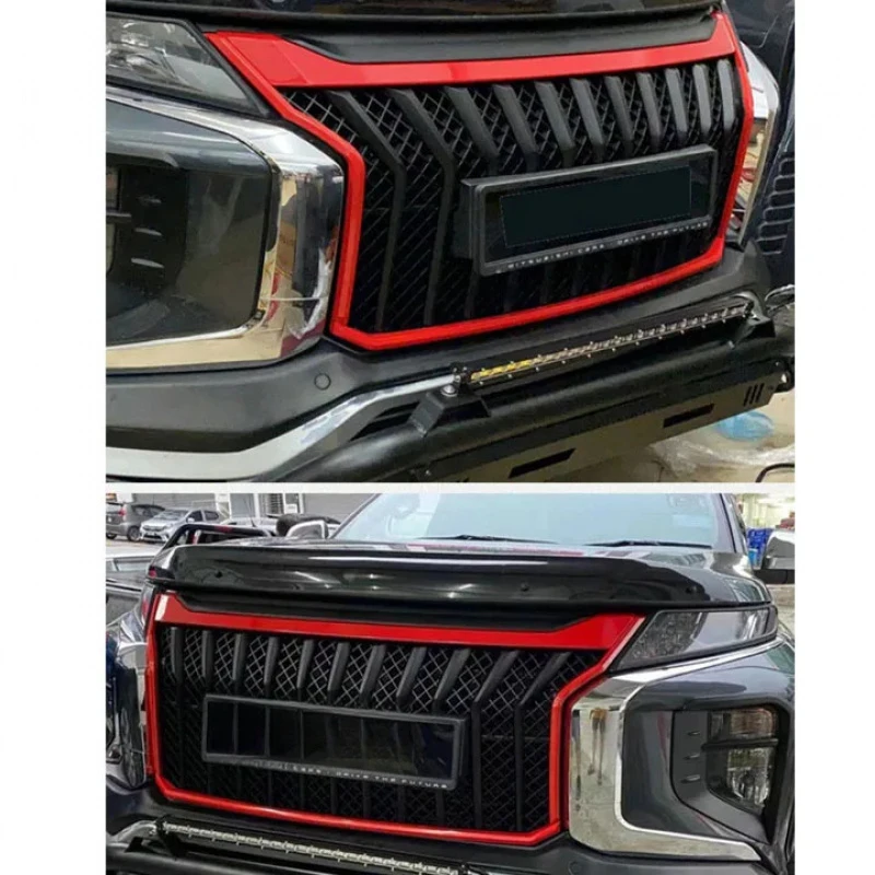 2019+ Triton Front Radiator Grill Durable Bumper Grille Panel Offroad Styling Exterior Refit Accessories
2019+ Triton Front Radiator Grill Durable Bumper Grille Panel Offroad Styling Exterior Refit Accessories