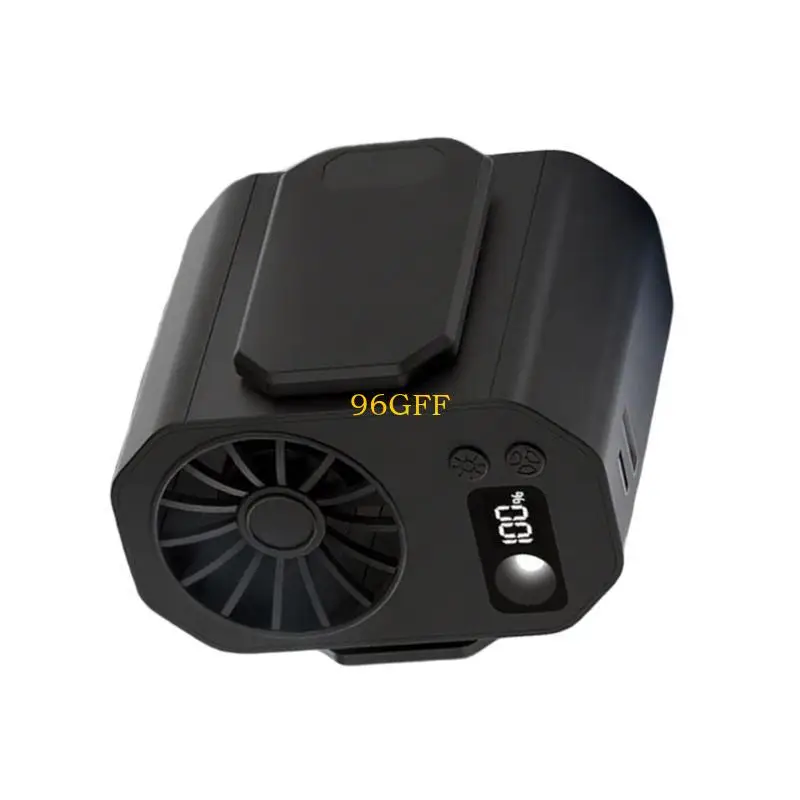 96GF 100 Adjustable Speed Waist Wearable Fan Strong Airflows Rechargeable 4000mAh ABS Texture for Indoor Outdoor Activity
96GF 100 Adjustable Speed Waist Wearable Fan Strong Airflows Rechargeable 4000mAh ABS Texture for Indoor Outdoor Activity