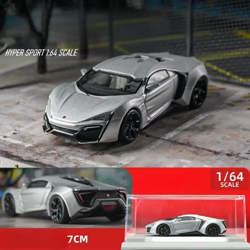 1:64 Lykan Hypersport Supercar Alloy Car Diecasts & Toy Vehicles Car Model Miniature Scale Model Car For Children
1:64 Lykan Hypersport Supercar Alloy Car Diecasts & Toy Vehicles Car Model Miniature Scale Model Car For Children