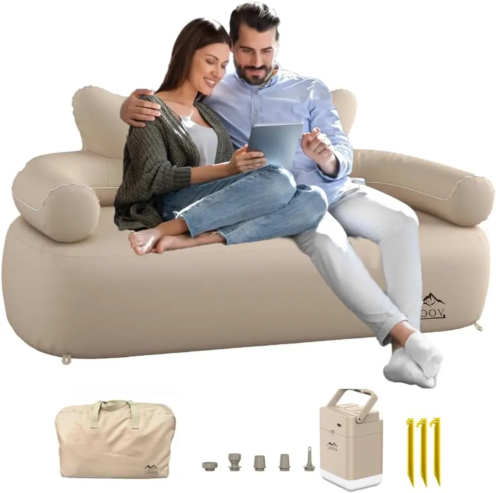 LUOOV надувной матрас, диван-кровать с портативным воздушным насосом, складной надувной диван, кресло для кемпинга, водонепроницаемый уличный воздушный диван Suppo
LUOOV надувной матрас, диван-кровать с портативным воздушным насосом, складной надувной диван, кресло для кемпинга, водонепроницаемый уличный воздушный диван Suppo