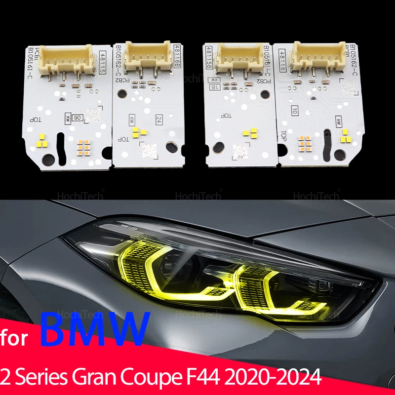 Желтые лампы DRL, светодиодные угловые глаза, плата для BMW 2 серии Gran Coupe F44 216i 218i 220i 228i M235i 216d 218d 220d 20-24
Желтые лампы DRL, светодиодные угловые глаза, плата для BMW 2 серии Gran Coupe F44 216i 218i 220i 228i M235i 216d 218d 220d 20-24