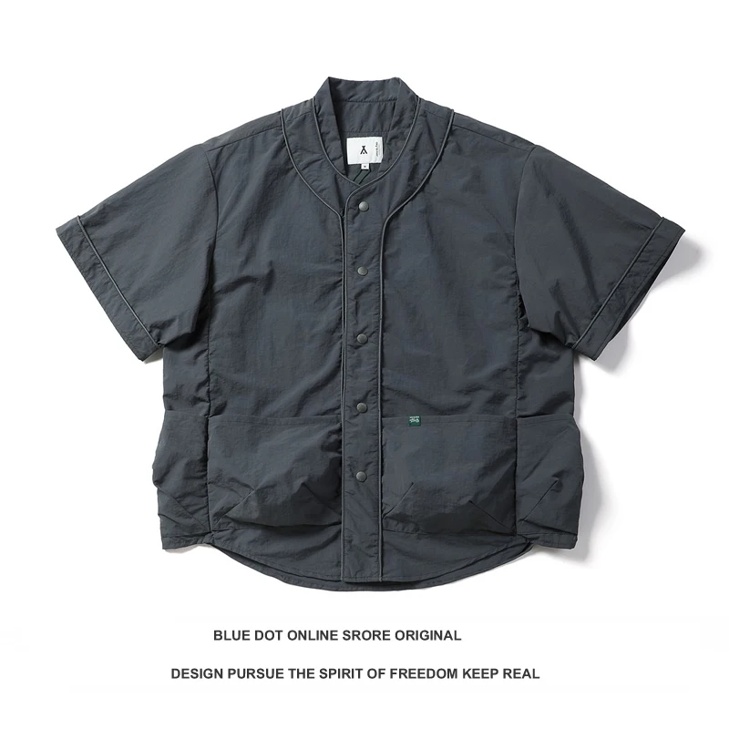 Retro Japanese Youth Trendy Brand Purple Label Multi-ket Workwear ort Sve Loose Casual Five-Sve Jaet Coat
Retro Japanese Youth Trendy Brand Purple Label Multi-ket Workwear ort Sve Loose Casual Five-Sve Jaet Coat