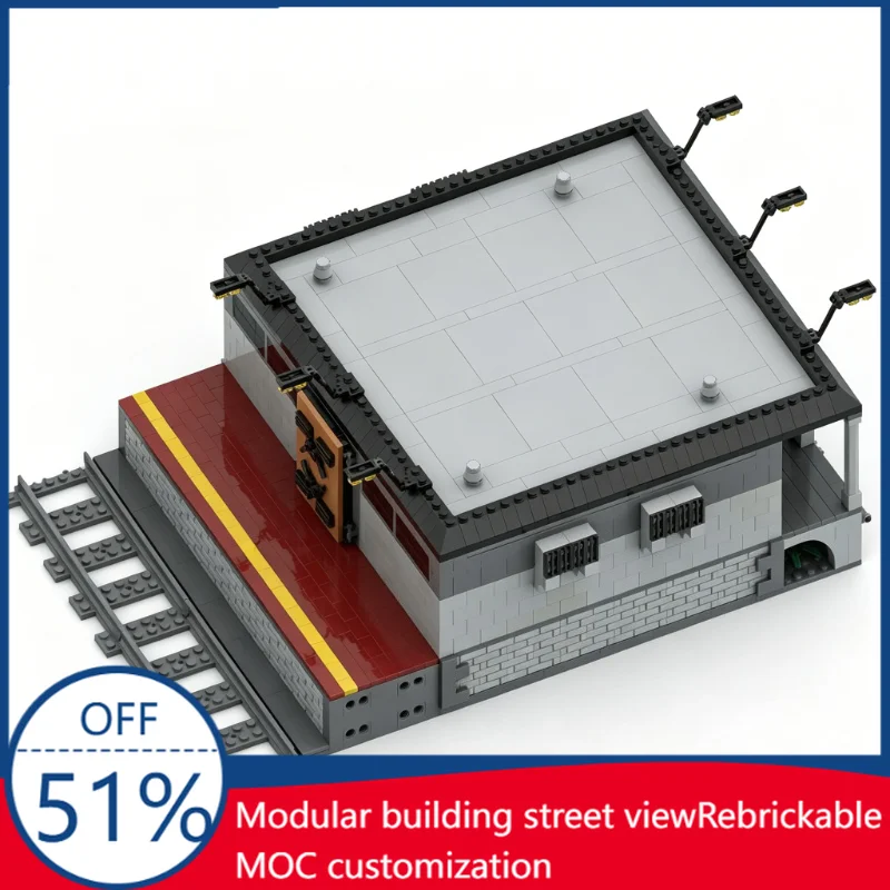 1969PCS City Railway Station Warehouse Modular Building Blocks Street View Model Custom Puzzle DIY Assembly Educational Toy Gift
1969PCS City Railway Station Warehouse Modular Building Blocks Street View Model Custom Puzzle DIY Assembly Educational Toy Gift