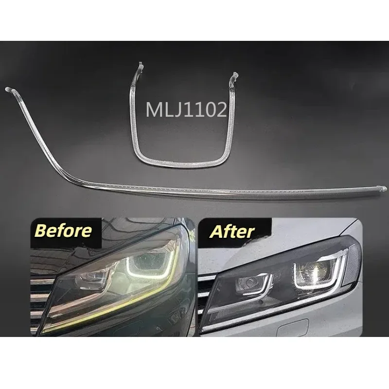 New for Volkswagen Touareg 2016 2017 2018 LED DRL Headlight Light Guide Plate Daytime Running Light Bar
New for Volkswagen Touareg 2016 2017 2018 LED DRL Headlight Light Guide Plate Daytime Running Light Bar