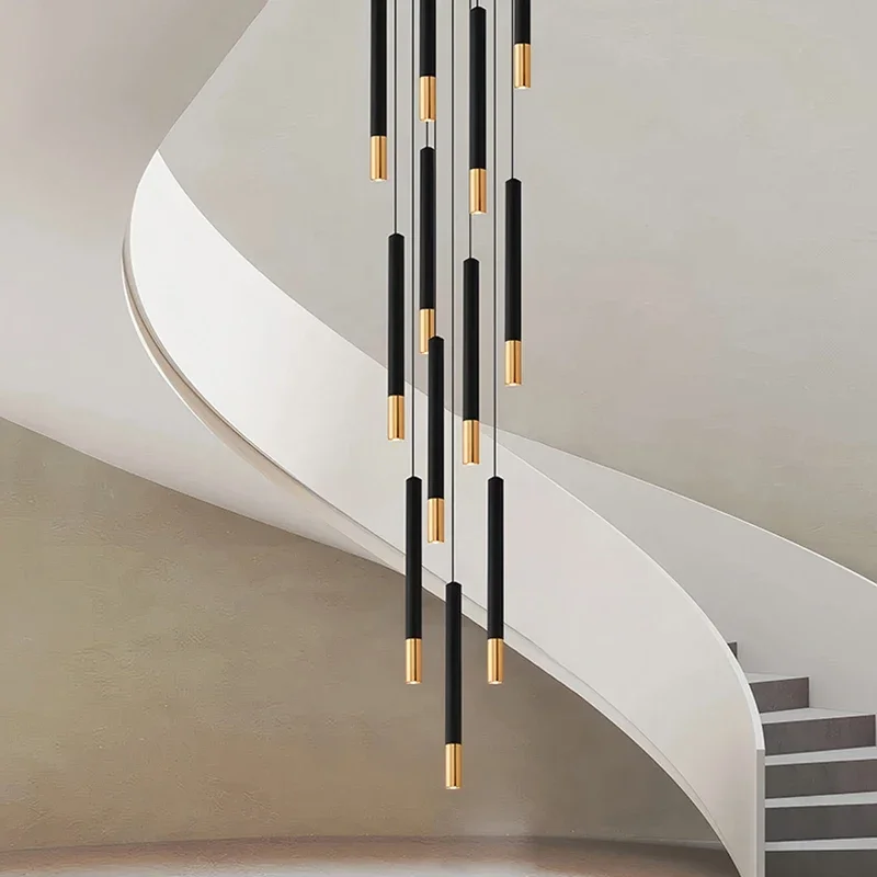Nordic Home Decoration Stair Chandelier LED Pendant Lights Modern Ceiling Light Indoor Lighting Fixtures For Living Room Bedroom
Nordic Home Decoration Stair Chandelier LED Pendant Lights Modern Ceiling Light Indoor Lighting Fixtures For Living Room Bedroom