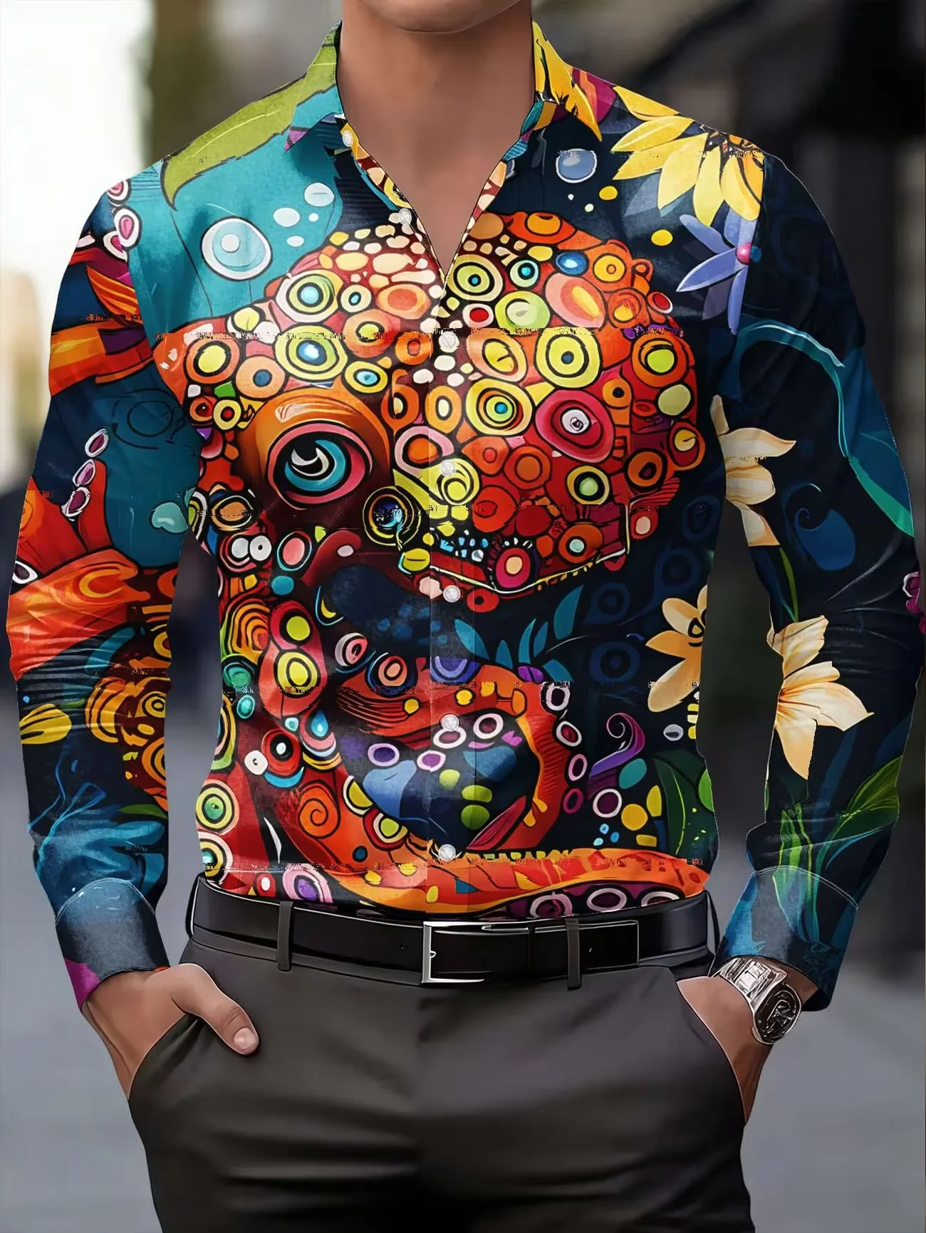 New Mint Green Graffiti Love 3D Printed Men's Long Sleeve Shirt Trendy Casual Pattern Shirt Clothing
New Mint Green Graffiti Love 3D Printed Men's Long Sleeve Shirt Trendy Casual Pattern Shirt Clothing