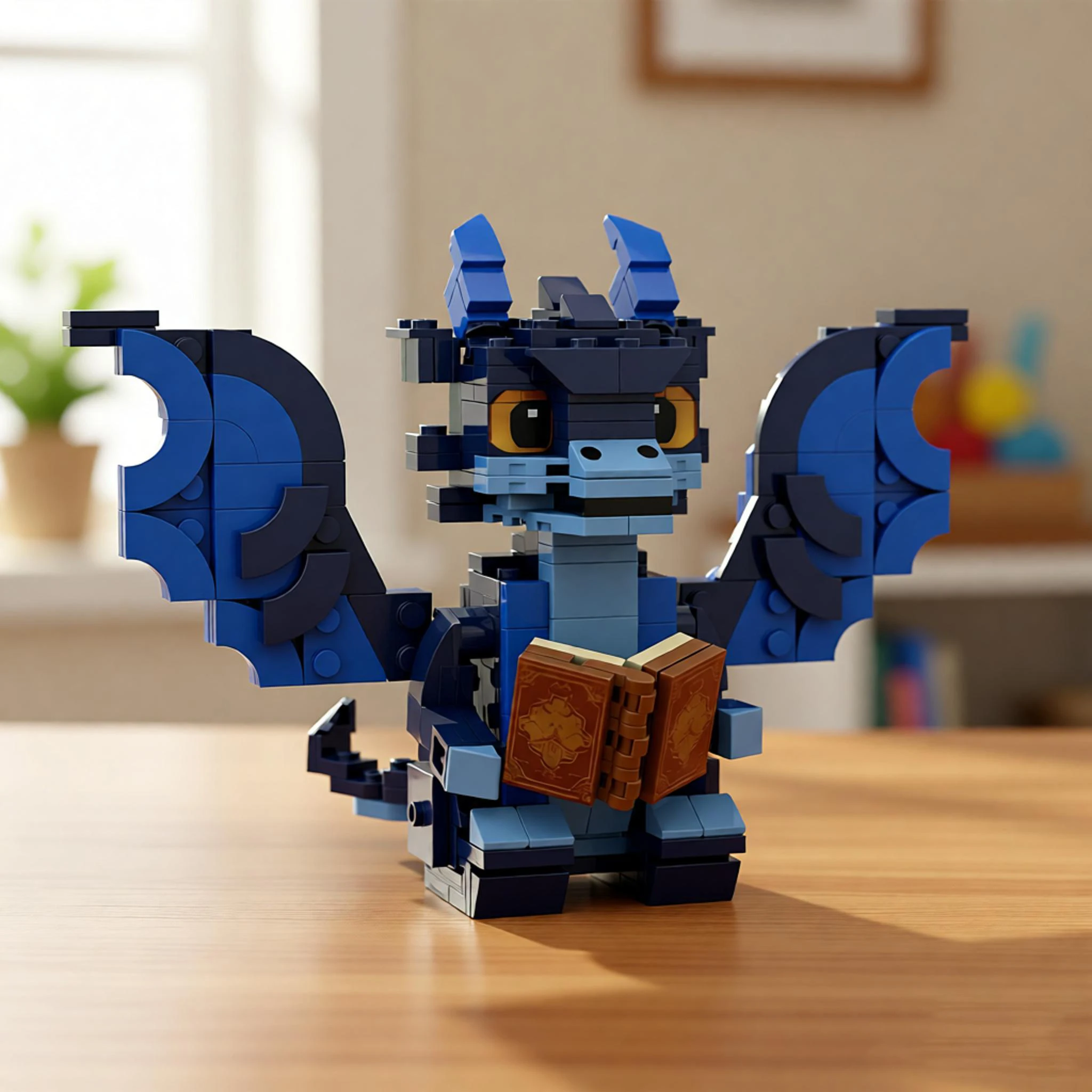 Trendy Little Blue Dragon Building Block Model Magic Flying Beast Assembling Brick Toy with Gift Box and Instruction Manual
Trendy Little Blue Dragon Building Block Model Magic Flying Beast Assembling Brick Toy with Gift Box and Instruction Manual
