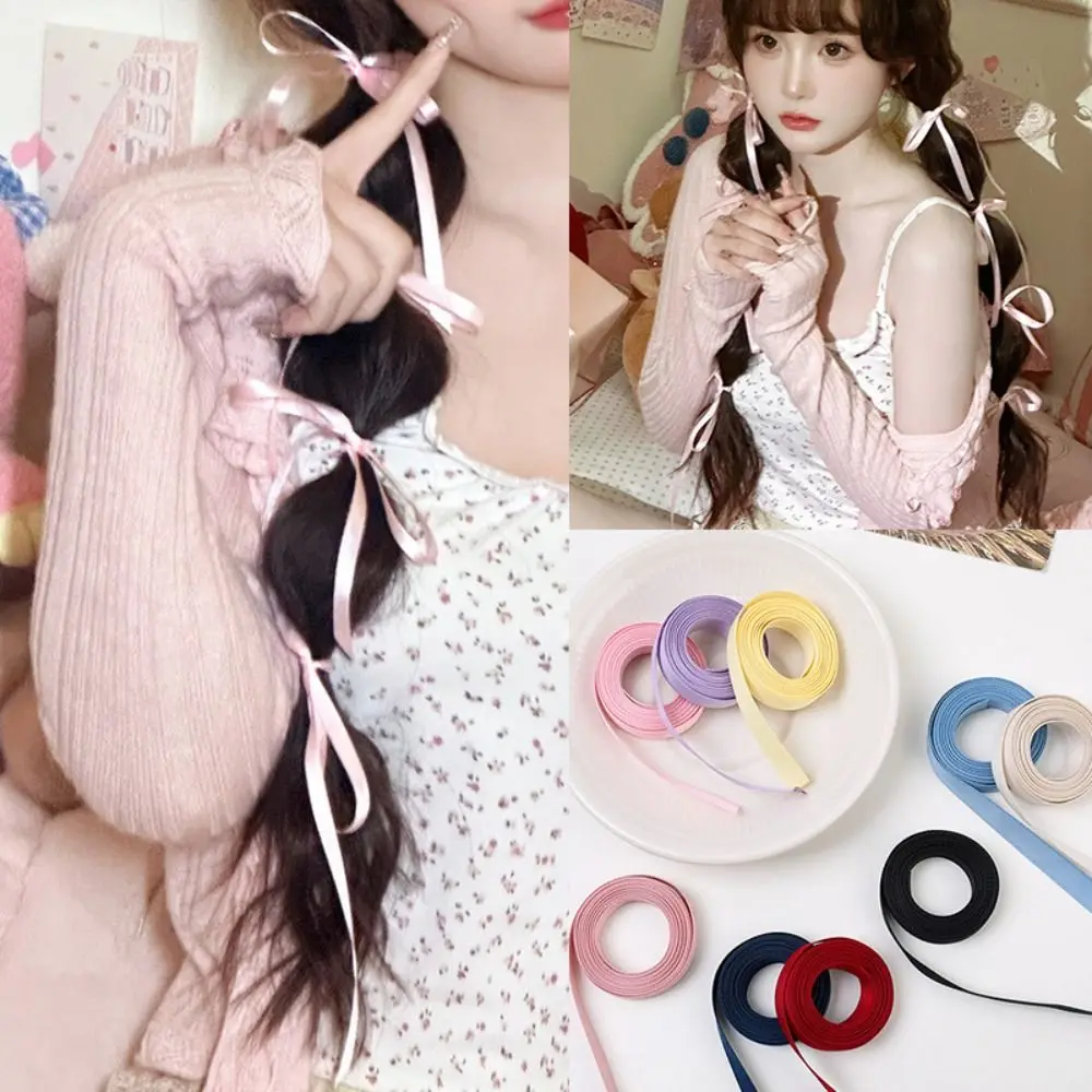 New Colorful Braided Ribbon Hair Band Long Twist Headband Hair Accessories Headwear Silk Hair Tie Girls
New Colorful Braided Ribbon Hair Band Long Twist Headband Hair Accessories Headwear Silk Hair Tie Girls