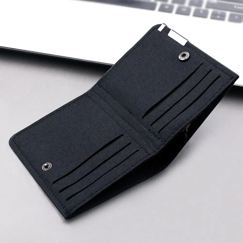 Lightweight Bi-fold Canvas Small Wallet Men Short Wallets Coin Purse ID Card Holders
Lightweight Bi-fold Canvas Small Wallet Men Short Wallets Coin Purse ID Card Holders