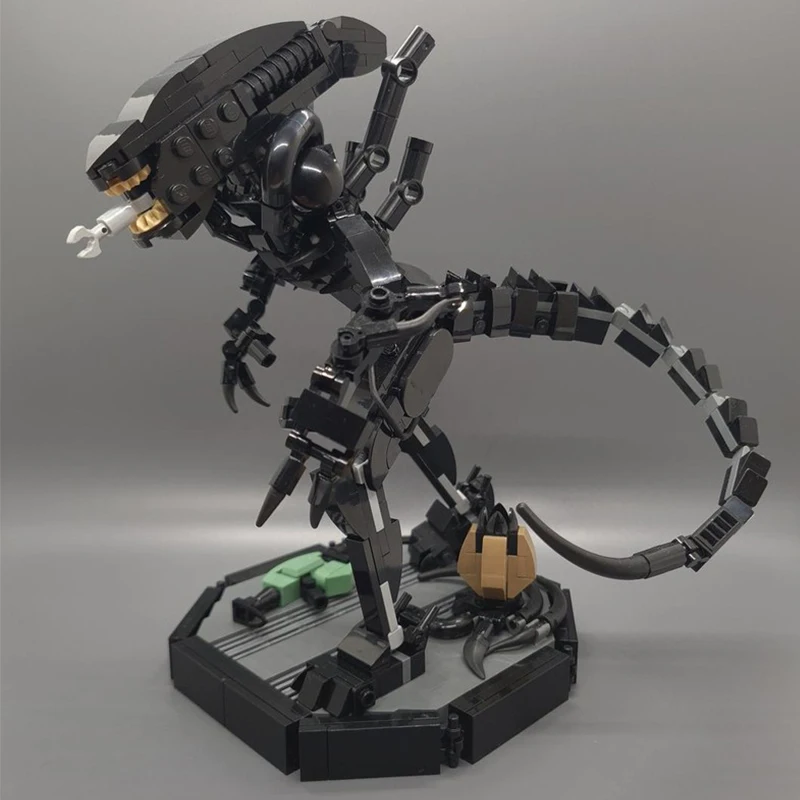 588pcs MOC Xenomorph Model Building Blocks Construction Toys Christmas Gifts Education Brick Kids DIY Creative Idea Assemble
588pcs MOC Xenomorph Model Building Blocks Construction Toys Christmas Gifts Education Brick Kids DIY Creative Idea Assemble