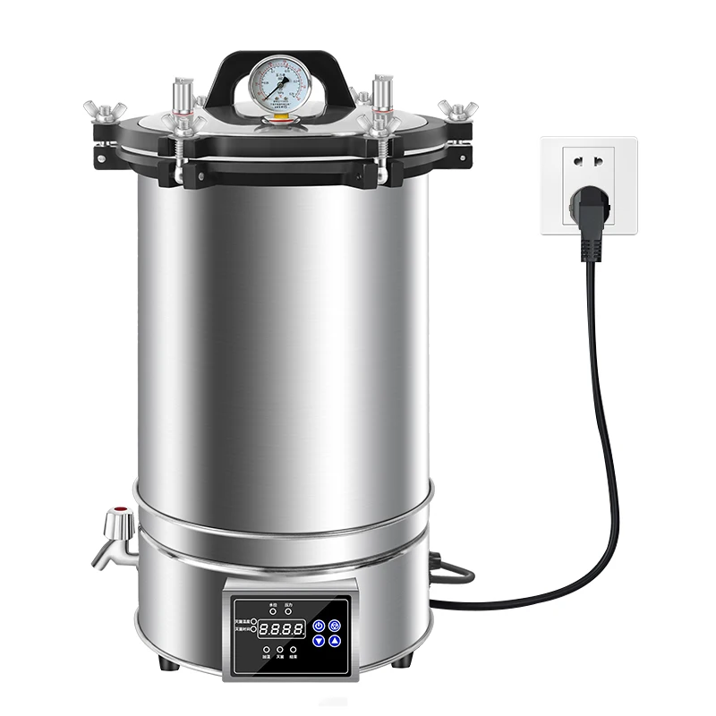 Stainless steel sterilizer vertical small high temperature fresh food beauty laboratory automatic type
Stainless steel sterilizer vertical small high temperature fresh food beauty laboratory automatic type