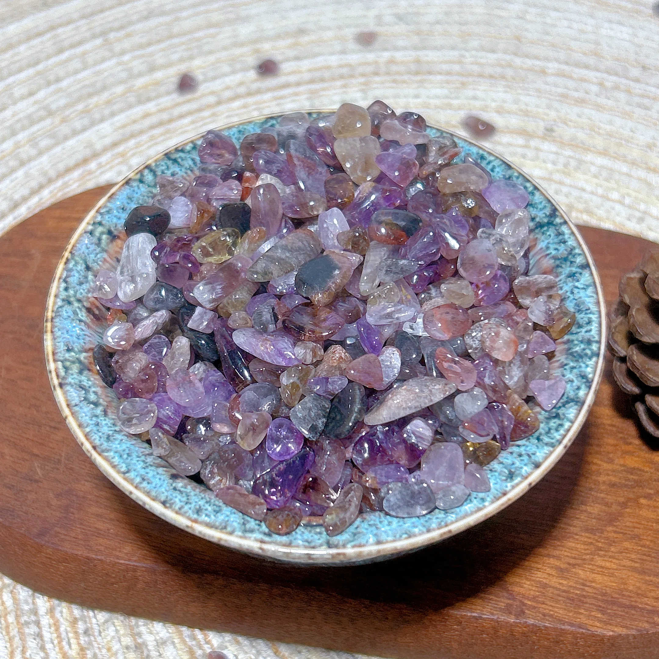 High Quality Natural Crystal Auralite 23 Chips Raw stone Healing Mineral Reiki Gemstone Home Decorations Room Decor Gift
High Quality Natural Crystal Auralite 23 Chips Raw stone Healing Mineral Reiki Gemstone Home Decorations Room Decor Gift