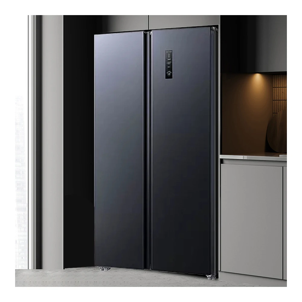 Household Double Door Refrigerator Large Capacity Air Cooling Intelligent Frequency Conversion Fridge Freezer for Kitchen
Household Double Door Refrigerator Large Capacity Air Cooling Intelligent Frequency Conversion Fridge Freezer for Kitchen