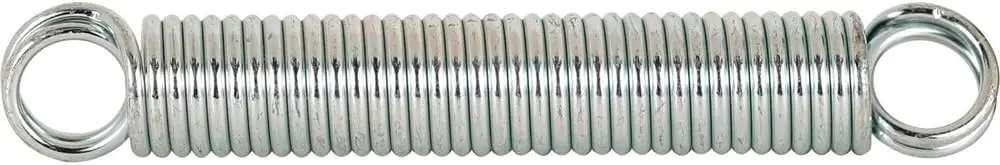 Extension Spring, Steel, Nickel-Plated, 1x7 In, Double Loop Ends, 69.9 lbs Safe Load
Extension Spring, Steel, Nickel-Plated, 1x7 In, Double Loop Ends, 69.9 lbs Safe Load