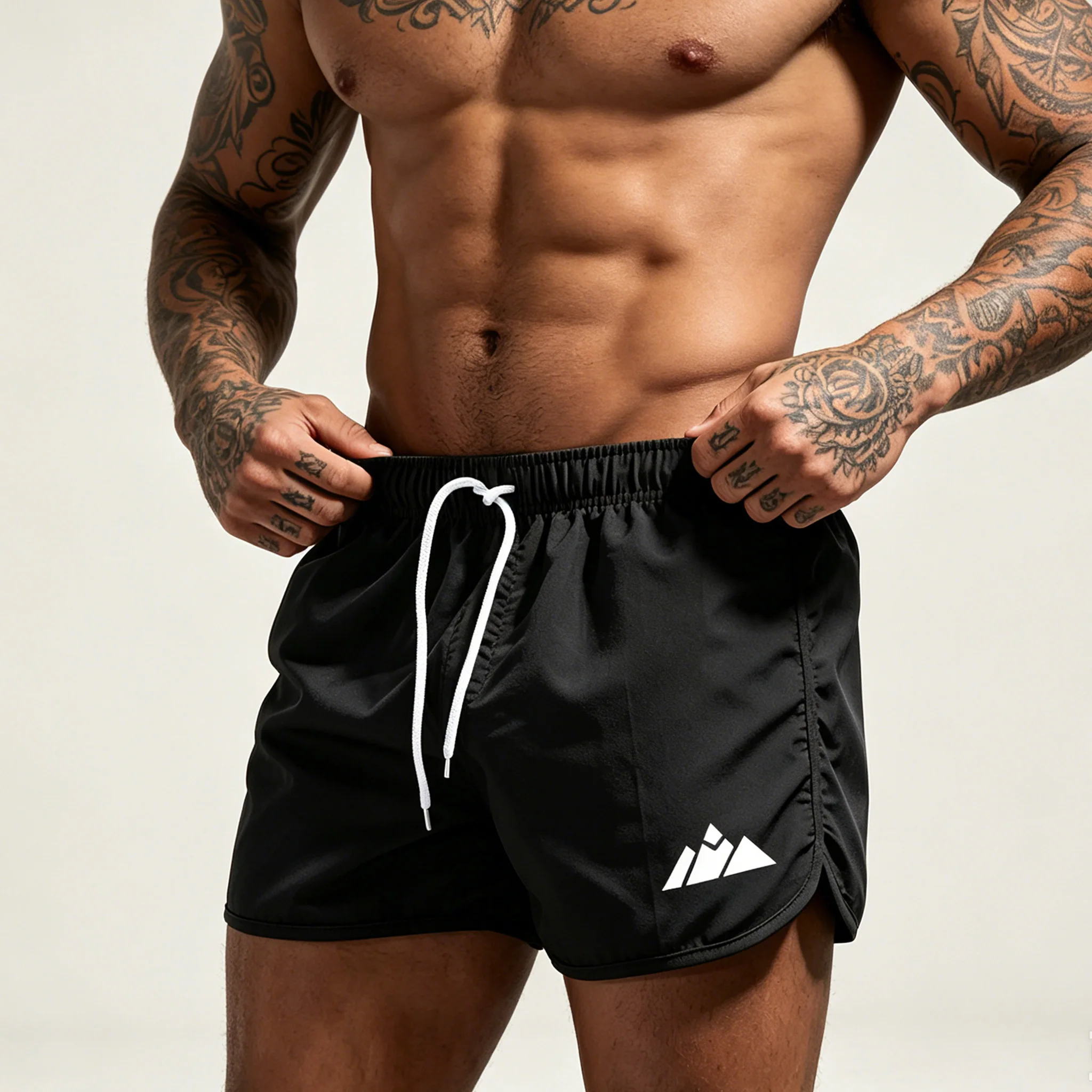 Men's beach pants casual quick-drying shorts Mountain Print Elastic Drawstring Swim Trunks Gym Running Sports Board Shorts-J26
Men's beach pants casual quick-drying shorts Mountain Print Elastic Drawstring Swim Trunks Gym Running Sports Board Shorts-J26