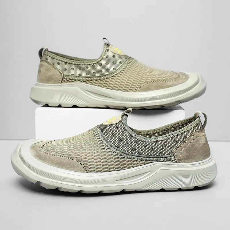 Breathable Walking Shoes for Men Outdoor Casual Sneakers Hollow Out Male Mesh Shoes Non-Slip Quick Dry Wading Aqua Shoes Sandals
Breathable Walking Shoes for Men Outdoor Casual Sneakers Hollow Out Male Mesh Shoes Non-Slip Quick Dry Wading Aqua Shoes Sandals