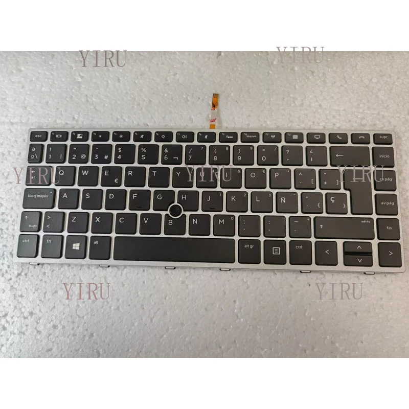 L+ For HP EliteBook 840 G5 846 G5 840 G6 Keyboard Backlit pointer Silver spanish
L+ For HP EliteBook 840 G5 846 G5 840 G6 Keyboard Backlit pointer Silver spanish