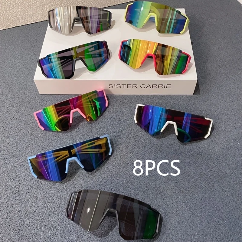 8pcs Fashionable New Outdoor Cycling Sunglasses Suitable for Daily Travel Outdoor Outings Outdoor Cycling Sports
8pcs Fashionable New Outdoor Cycling Sunglasses Suitable for Daily Travel Outdoor Outings Outdoor Cycling Sports