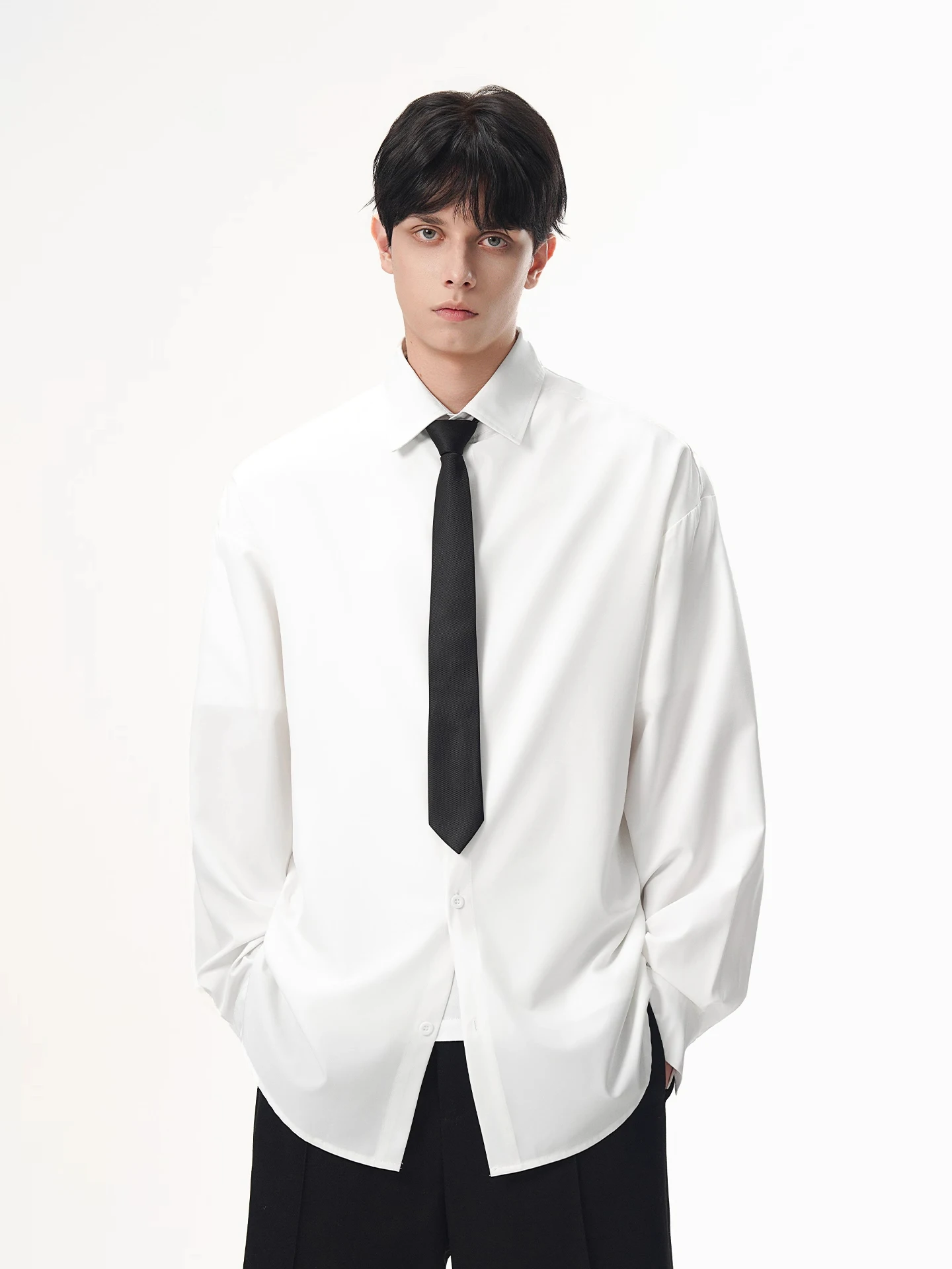 White Fleece Lined Casual Long Sleeve Shirt Men's Autumn Winter Youth Versatile Base Layer Shirt Breathable Polyester Cotton ...
White Fleece Lined Casual Long Sleeve Shirt Men's Autumn Winter Youth Versatile Base Layer Shirt Breathable Polyester Cotton ...