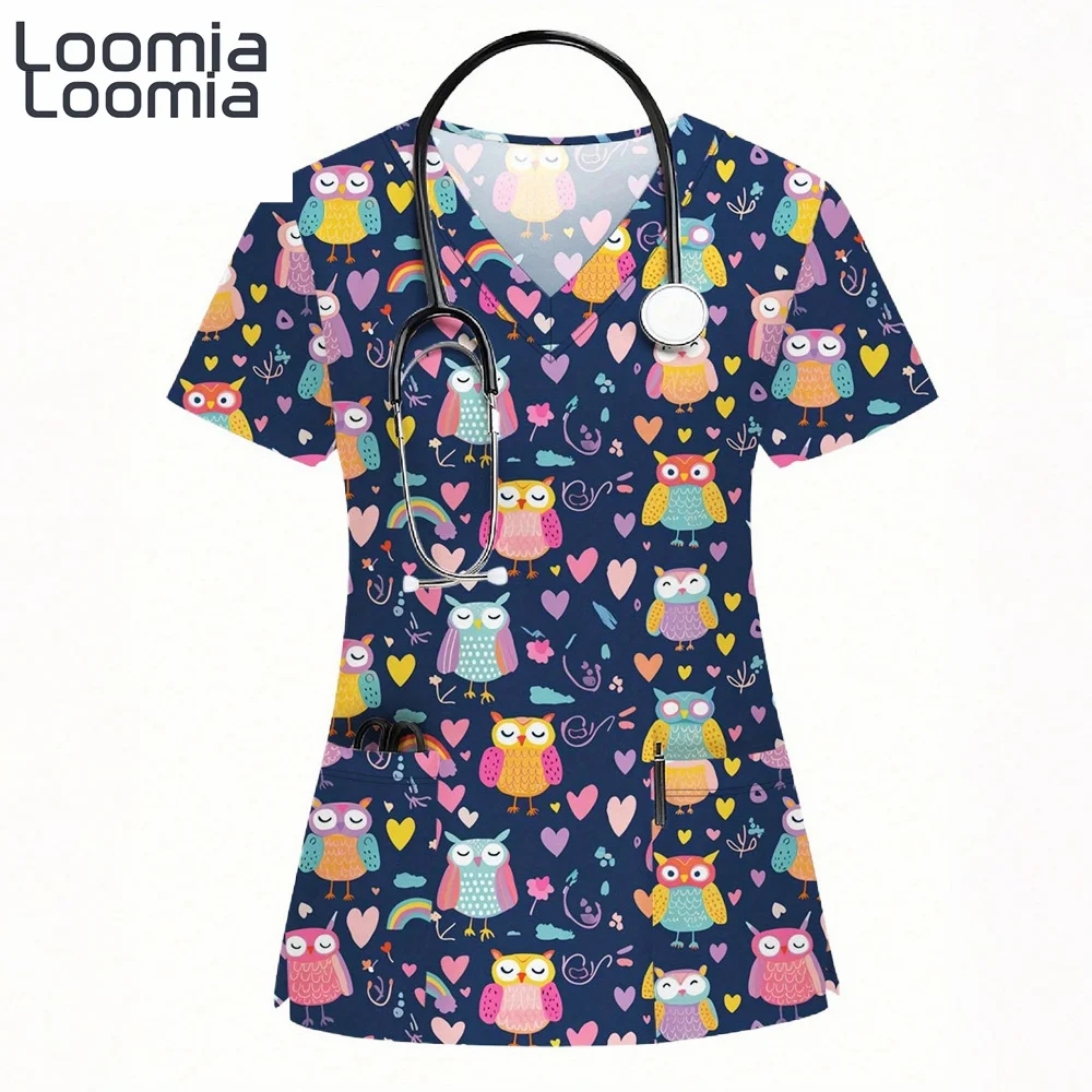 Animal Print Surgical Uniforms Woman Summer Woman Clothes Fashion Women’s Surgical Scrubs Lapel Surgical Caps Woman Casual Tops
Animal Print Surgical Uniforms Woman Summer Woman Clothes Fashion Women’s Surgical Scrubs Lapel Surgical Caps Woman Casual Tops