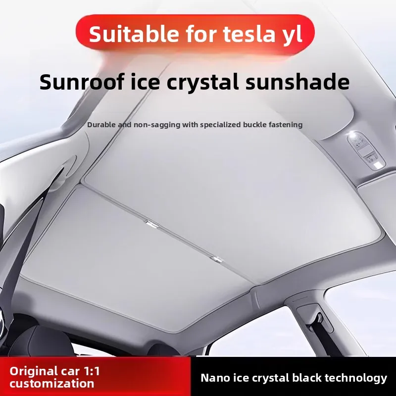 Suitable for Tesla Model YL 2025-2026 sunshade sunroof sunshade and thermal insulation sunroof sunshade
Suitable for Tesla Model YL 2025-2026 sunshade sunroof sunshade and thermal insulation sunroof sunshade