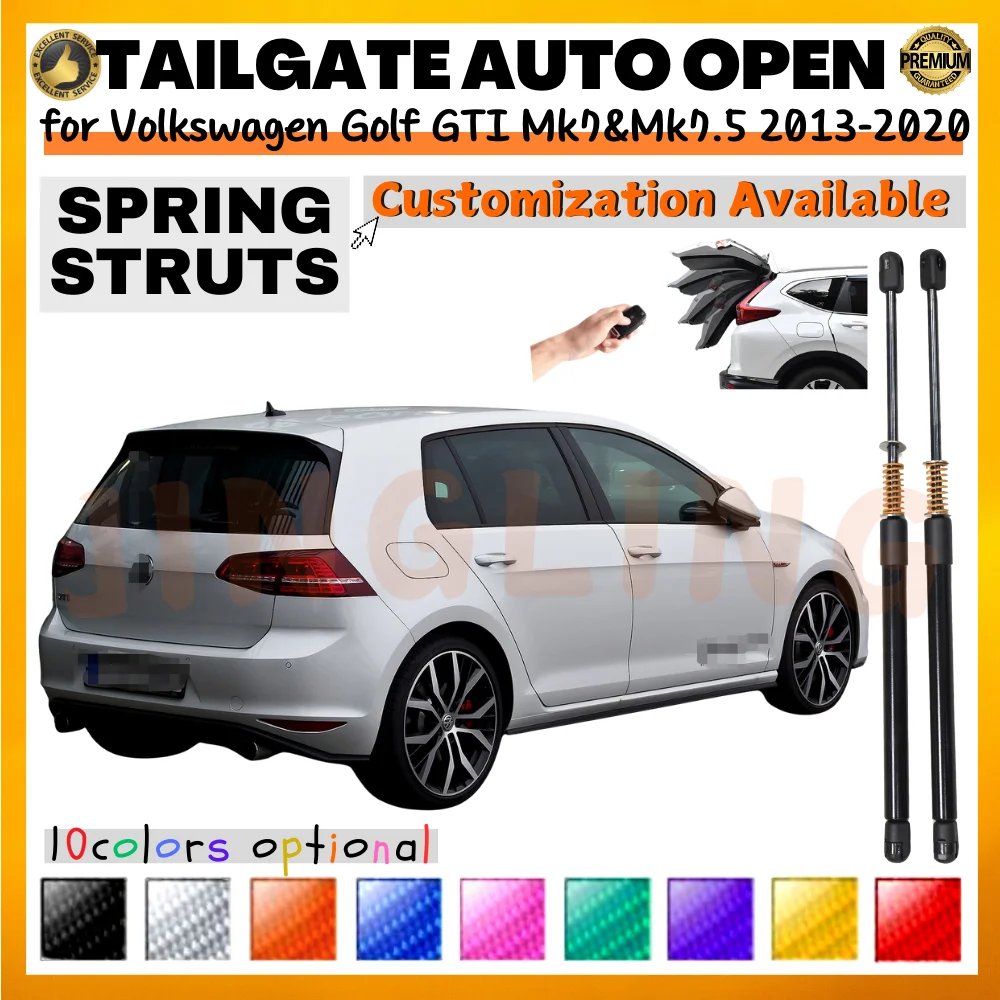 Qty(2) Trunk Struts with Spring for Volkswagen Golf GTI Mk7&Mk7.5 2013-2020 Rear Tailgate Boot Lift Supports Shock Absorbers
Qty(2) Trunk Struts with Spring for Volkswagen Golf GTI Mk7&Mk7.5 2013-2020 Rear Tailgate Boot Lift Supports Shock Absorbers