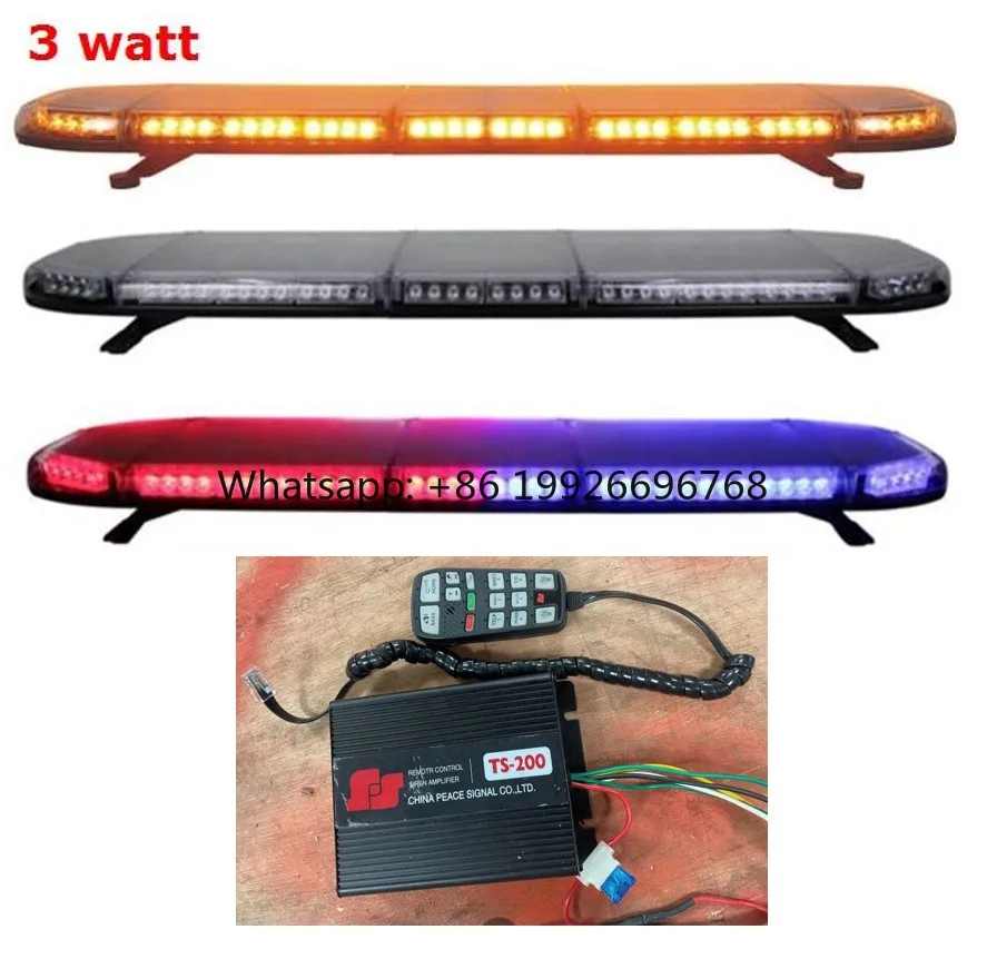 High Bright Led Lightbar with Siren&speaker Horn Ambulance Emergency Vehicle Car Roof Strobe Lightbar Light bar
High Bright Led Lightbar with Siren&speaker Horn Ambulance Emergency Vehicle Car Roof Strobe Lightbar Light bar