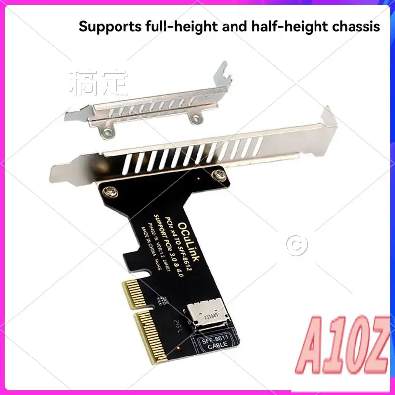 0Z-Pcie 4.0 X4 To SFF-8612 Adapter Converter Pcie 4.0 To Oculink Adapter PCIE To U2 Hard Disk Converter
0Z-Pcie 4.0 X4 To SFF-8612 Adapter Converter Pcie 4.0 To Oculink Adapter PCIE To U2 Hard Disk Converter