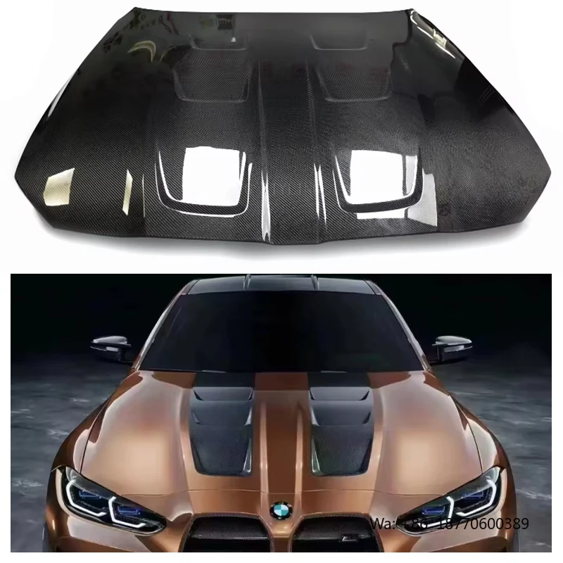 G80 G82 Real Dry Carbon Fiber Car Body Kit Engine Hood Front Cover Hood for BMW G80 M3 M4 G82 G83 AC Style Bonnet
G80 G82 Real Dry Carbon Fiber Car Body Kit Engine Hood Front Cover Hood for BMW G80 M3 M4 G82 G83 AC Style Bonnet