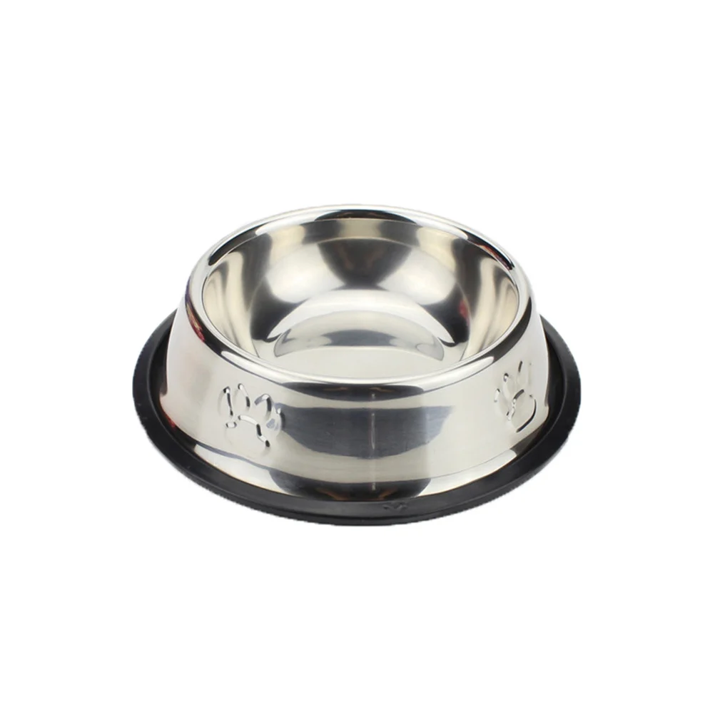 Stainless Steel Dog Food Bowl 22cm Non-Slip Rubber Base Rust Resistant Durable Pet Bowl Puppy Cat Feeder Noise Reducing 
Stainless Steel Dog Food Bowl 22cm Non-Slip Rubber Base Rust Resistant Durable Pet Bowl Puppy Cat Feeder Noise Reducing