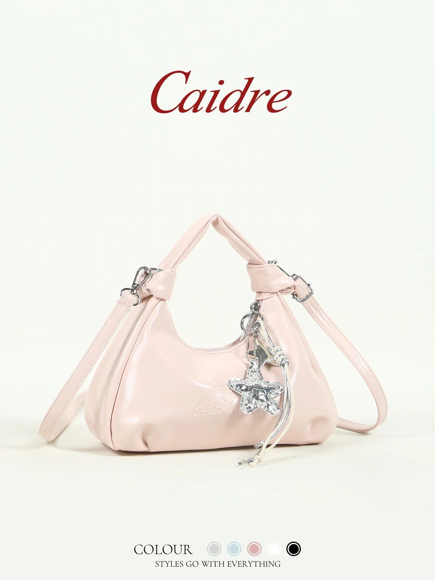 Caidre Pink Underarm Bag Women's Single Shoulder Handbag 2026 New Office Crossbody Small Bag Korean Style Daily Match
Caidre Pink Underarm Bag Women's Single Shoulder Handbag 2026 New Office Crossbody Small Bag Korean Style Daily Match