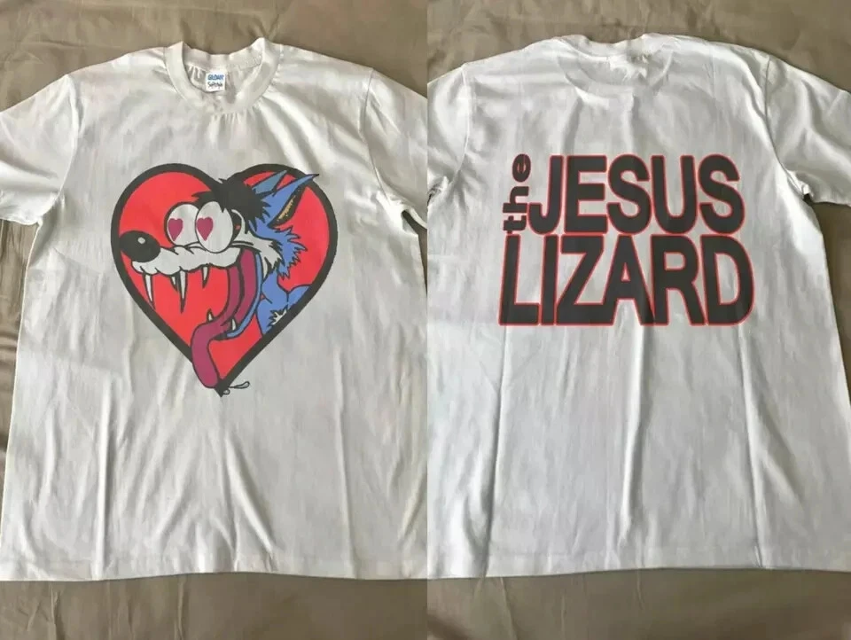 SALE Vintage 1994 Jesus Lizard Fall Winter Tour T-Shirt American Hip Hop Rock Street Short Sleeve Men Women Retro Cotton Top
SALE Vintage 1994 Jesus Lizard Fall Winter Tour T-Shirt American Hip Hop Rock Street Short Sleeve Men Women Retro Cotton Top