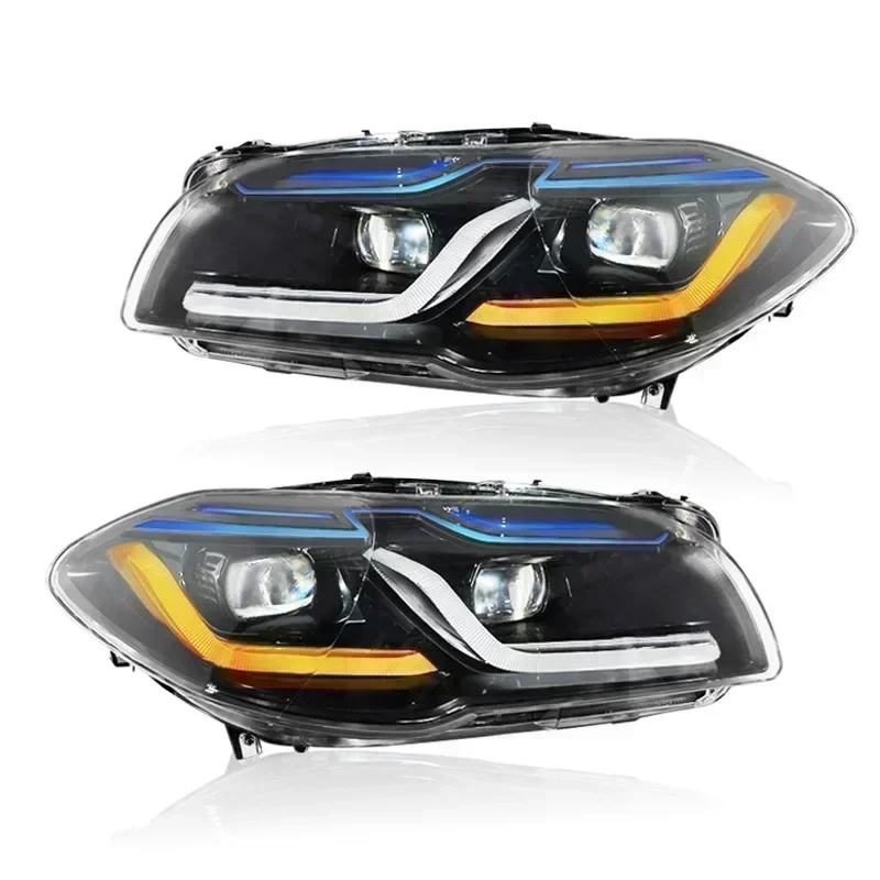2PCS LED Headlights For BMW F10 F18 2010-2017 M5 520i 520d 530i 530d LED Lights for BMW F10 F18 Headlights Car Accessories
2PCS LED Headlights For BMW F10 F18 2010-2017 M5 520i 520d 530i 530d LED Lights for BMW F10 F18 Headlights Car Accessories