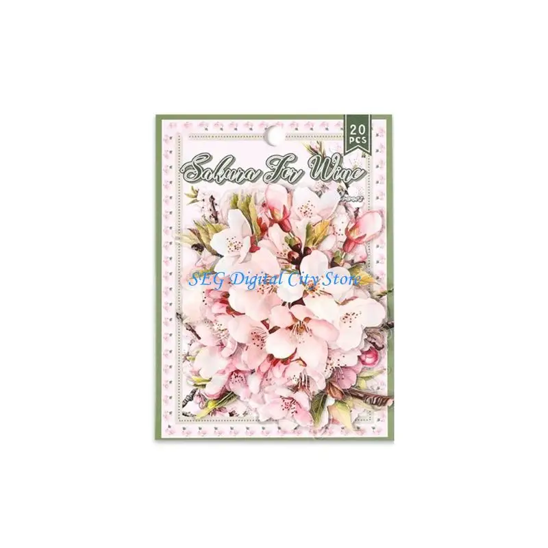 U75B 20Pcs Flower Decorative Sticker for Water Bottle Scrapbooking Journal Phone Case
U75B 20Pcs Flower Decorative Sticker for Water Bottle Scrapbooking Journal Phone Case