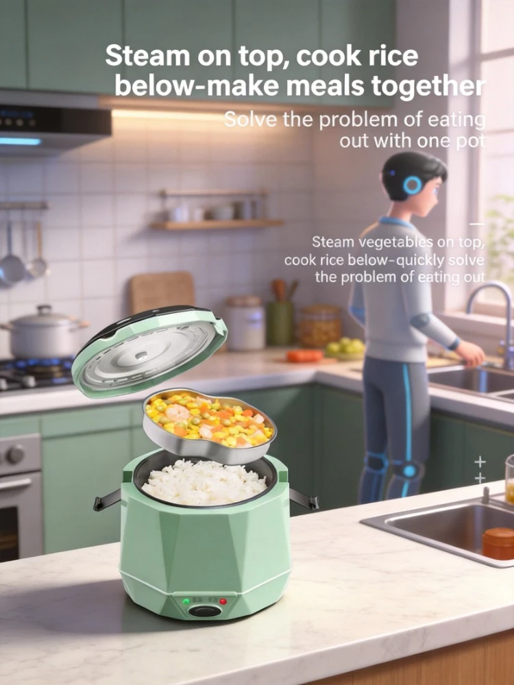 Vehicle-mounted rice cooker 24v truck rice cooker 12v small car self-driving tour driver special for cooking
Vehicle-mounted rice cooker 24v truck rice cooker 12v small car self-driving tour driver special for cooking